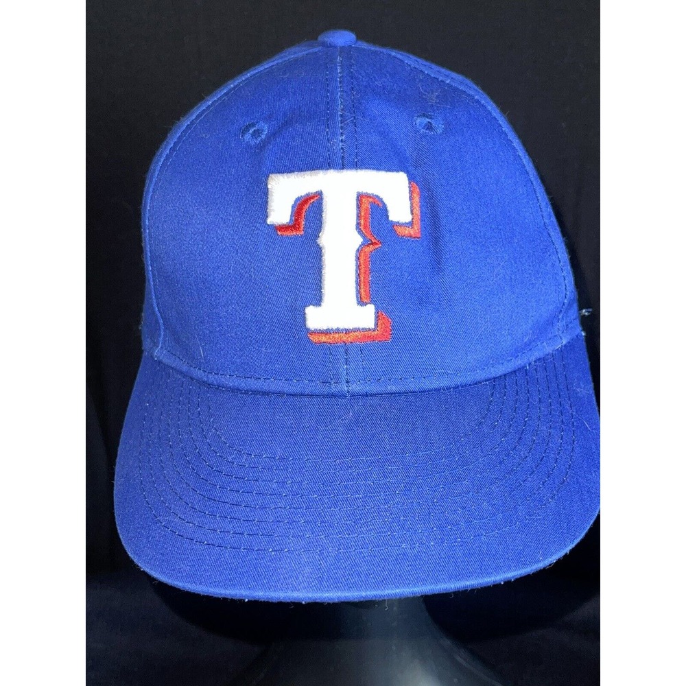 Team MLB‎ Texas Rangers Youth Blue Baseball Cap Hat Adjustable Official MLB